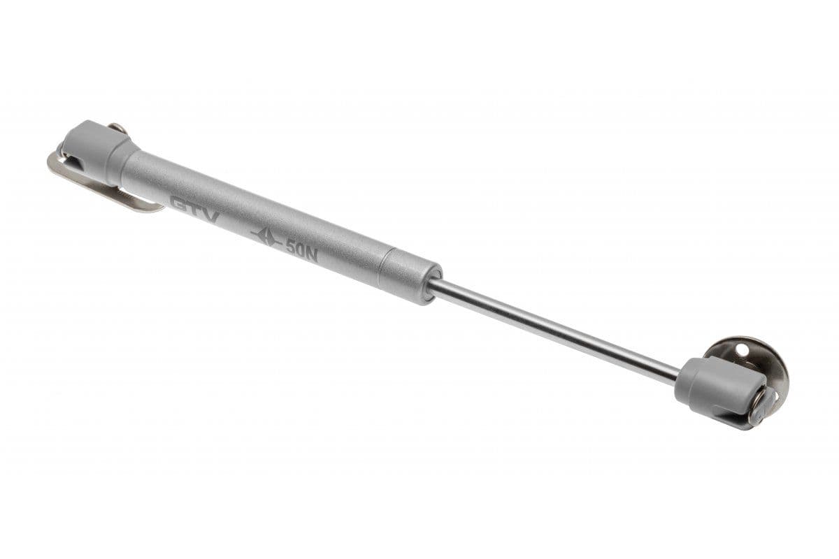 Gedotec steel gas spring SOFT, 75 - 90°, 50 N - silver | 50 N - silver ...