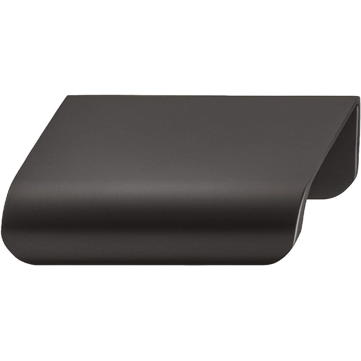 Häfele Kantengriff H2550 aus Aluminium, Schwarz matt BA 32 mm