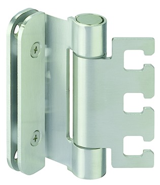 Häfele Startec Paumelle de porte d'objet, taille 100 mm - Paumelle de porte pour élément de réception VX - pour portes à battue