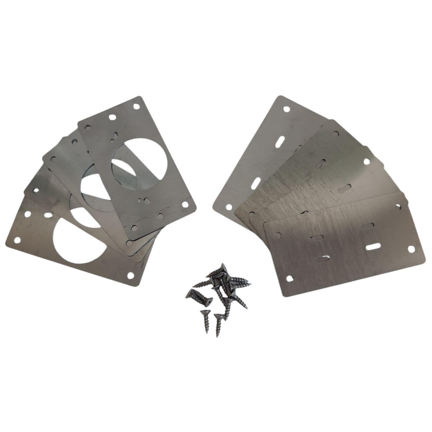 VEVOR 4er-Pack 6 x 2 Zoll Lenkrollen, 2 starre und 2 Lenkrollen mit VEVOR 4er-Pack 6 x 2 Zoll Lenkrollen, 2 starre und 2 Lenkrollen mit