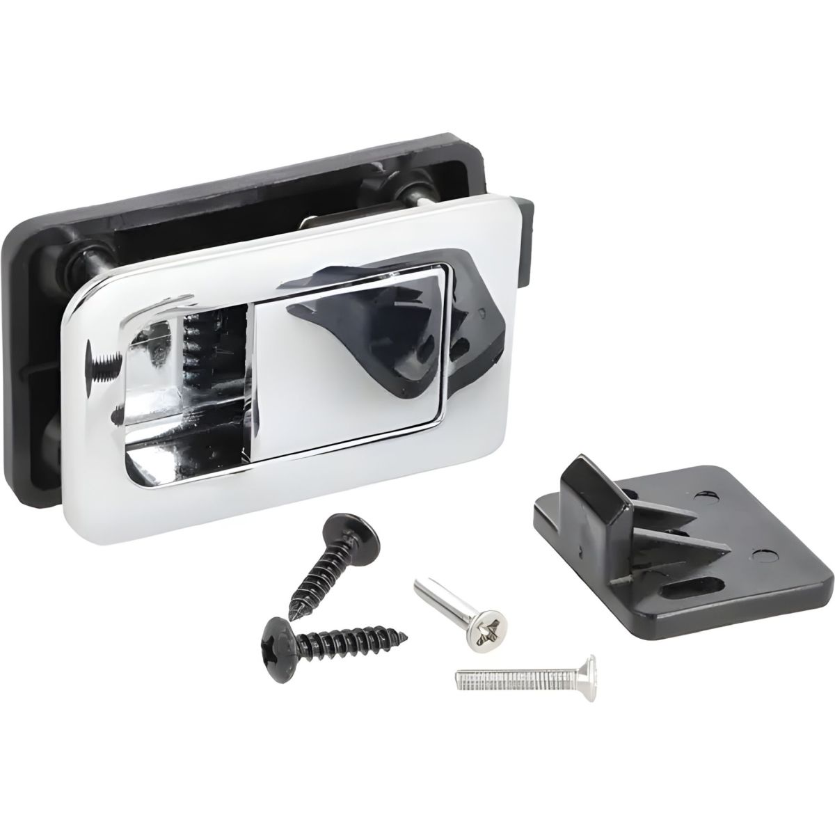 Siso Serrure à pêne dormant WAGON avec PULL-Latch, épaisseur de panneau 12 - 14 mm