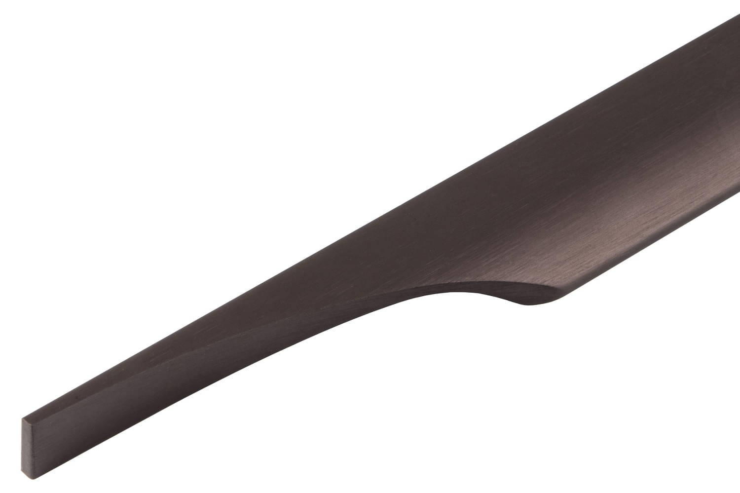 Griffleiste kaffeebraun gebürstet