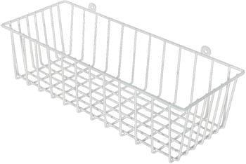 Kesseböhmer Einbaukorb allseitig geschlossen Drahtkorb 340x120x100 mm Stahl weiß