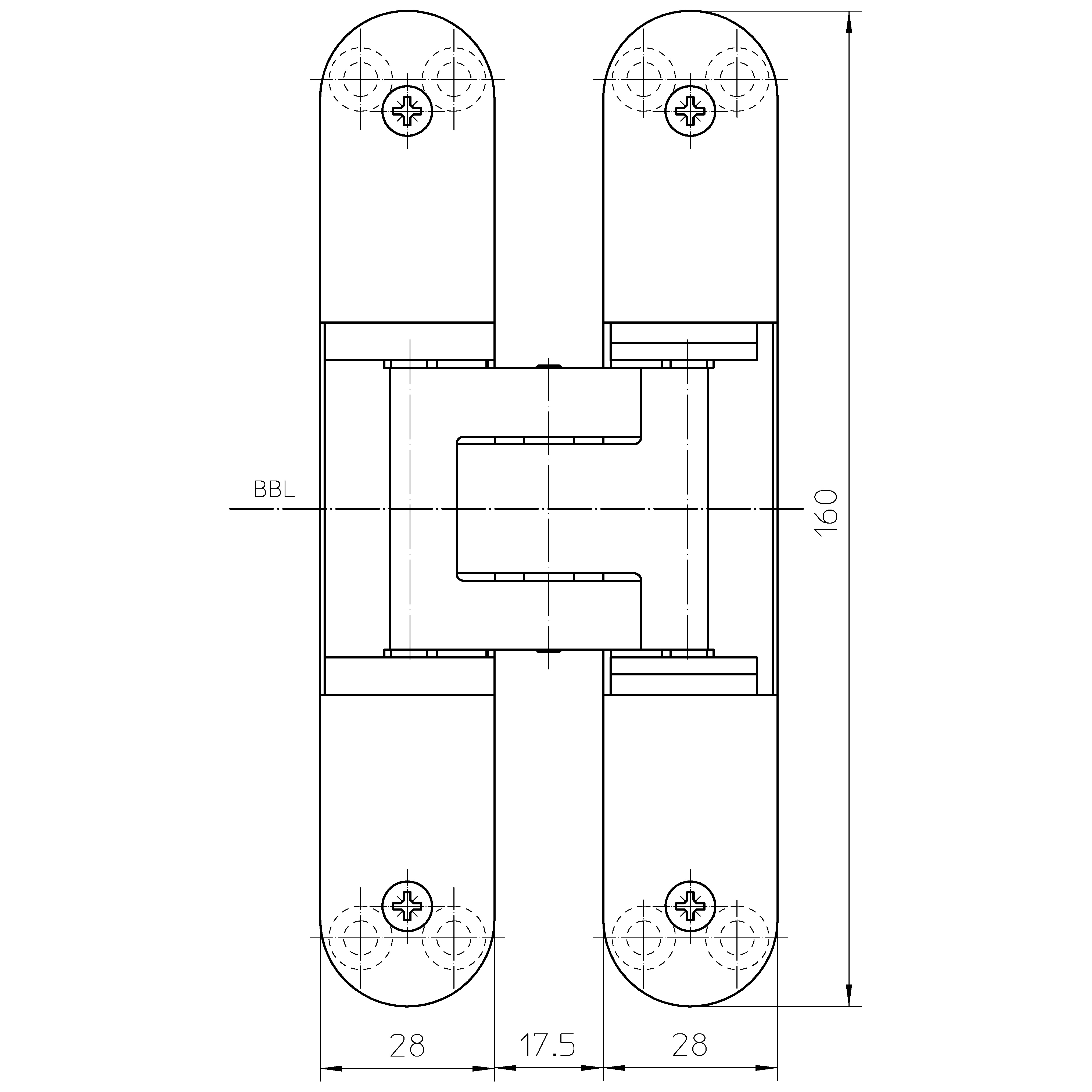 Simonswerk Tectus TE 340 3D skizze