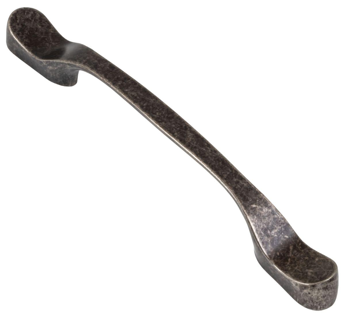 Häfele Poignée de meuble CARACAS en métal, BA 128 & 160 mm, étamée antique