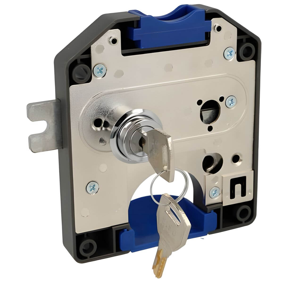 Siso coin deposit lock with keys, DIN right