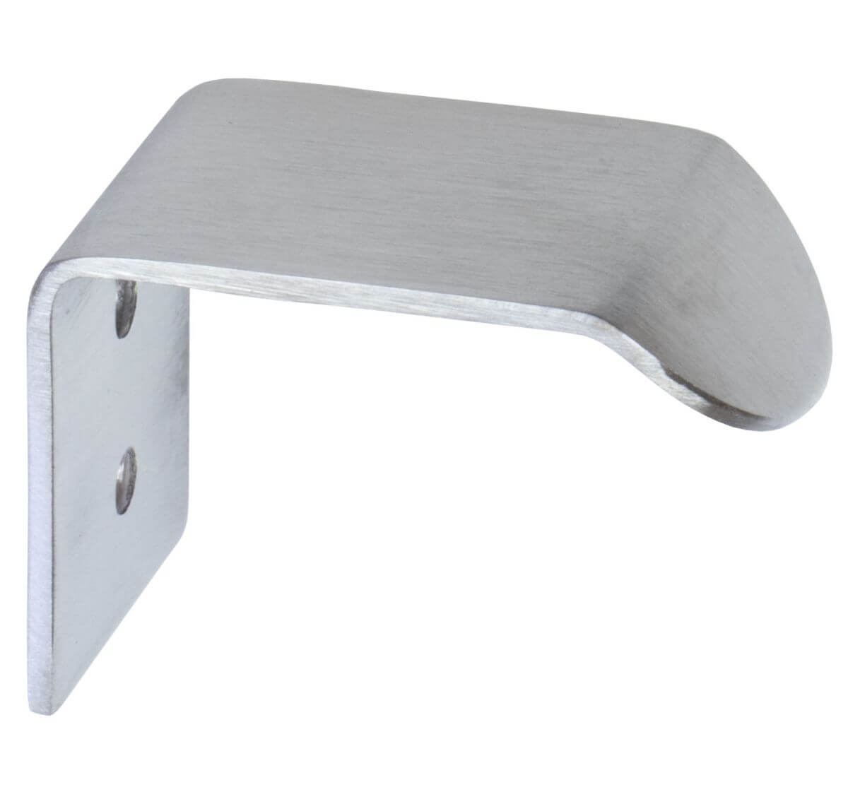 Gedotec edge handle SIMPLE made of stainless steel, 28 x 45 mm