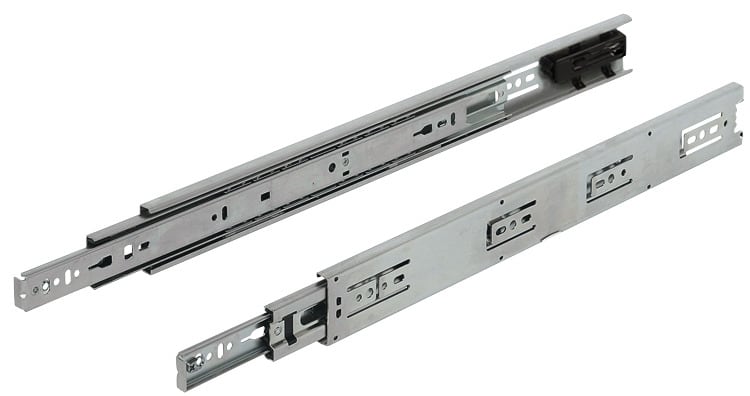 Accuride 3832 SC Schubladenschiene mit Selbsteinzug Vollauszug Tragkraft 45 kg, 300 mm / 286 mm