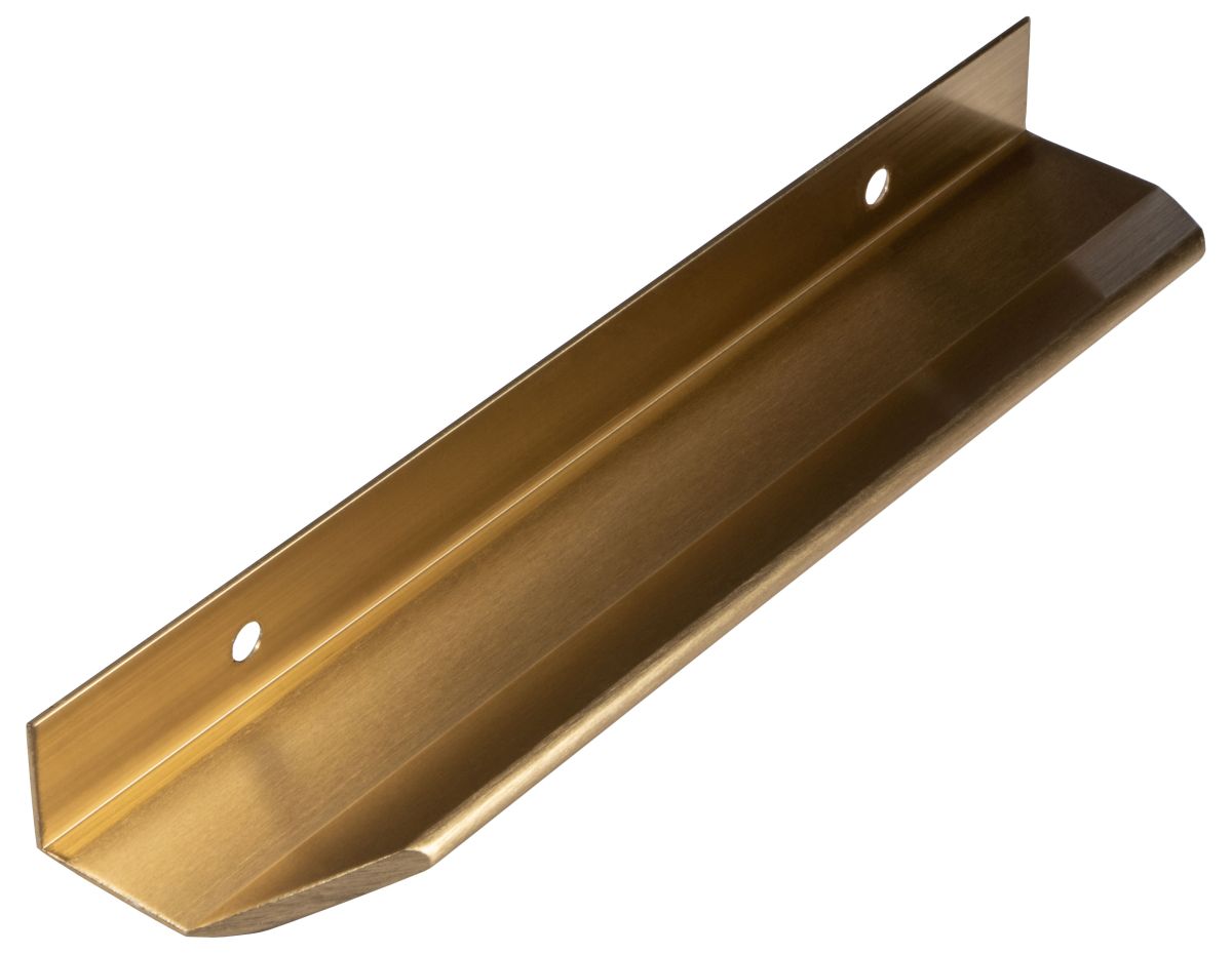 0375128L29-1 Griffleiste VANN aus Aluminium Messing dunkel gebürstet