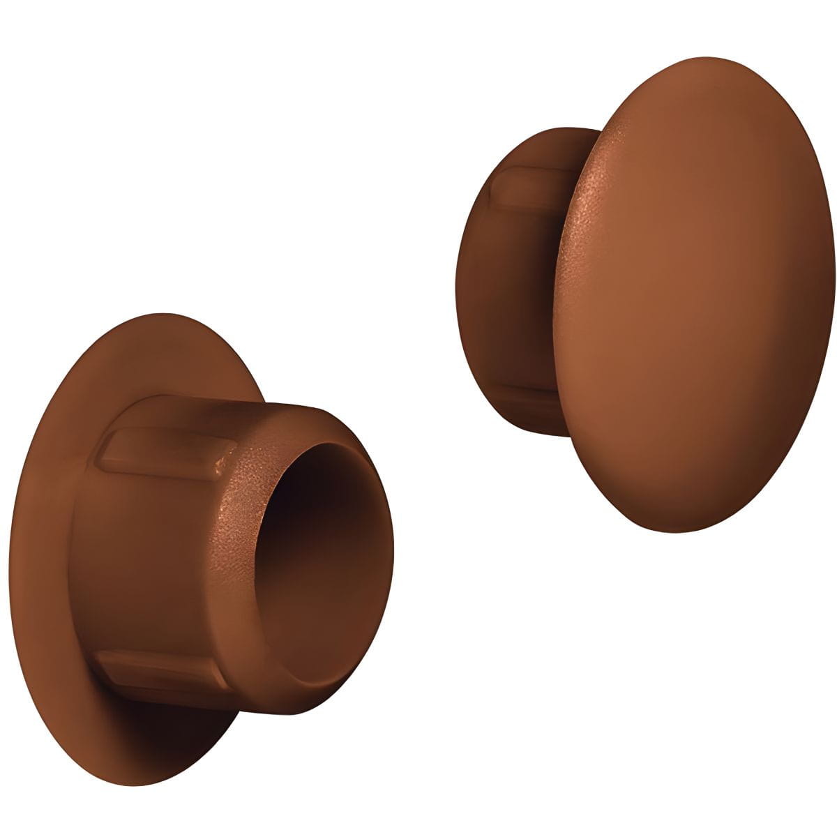 Häfele cover cap for blind hole Ø 10 mm plastic, fawn brown - RAL 8007