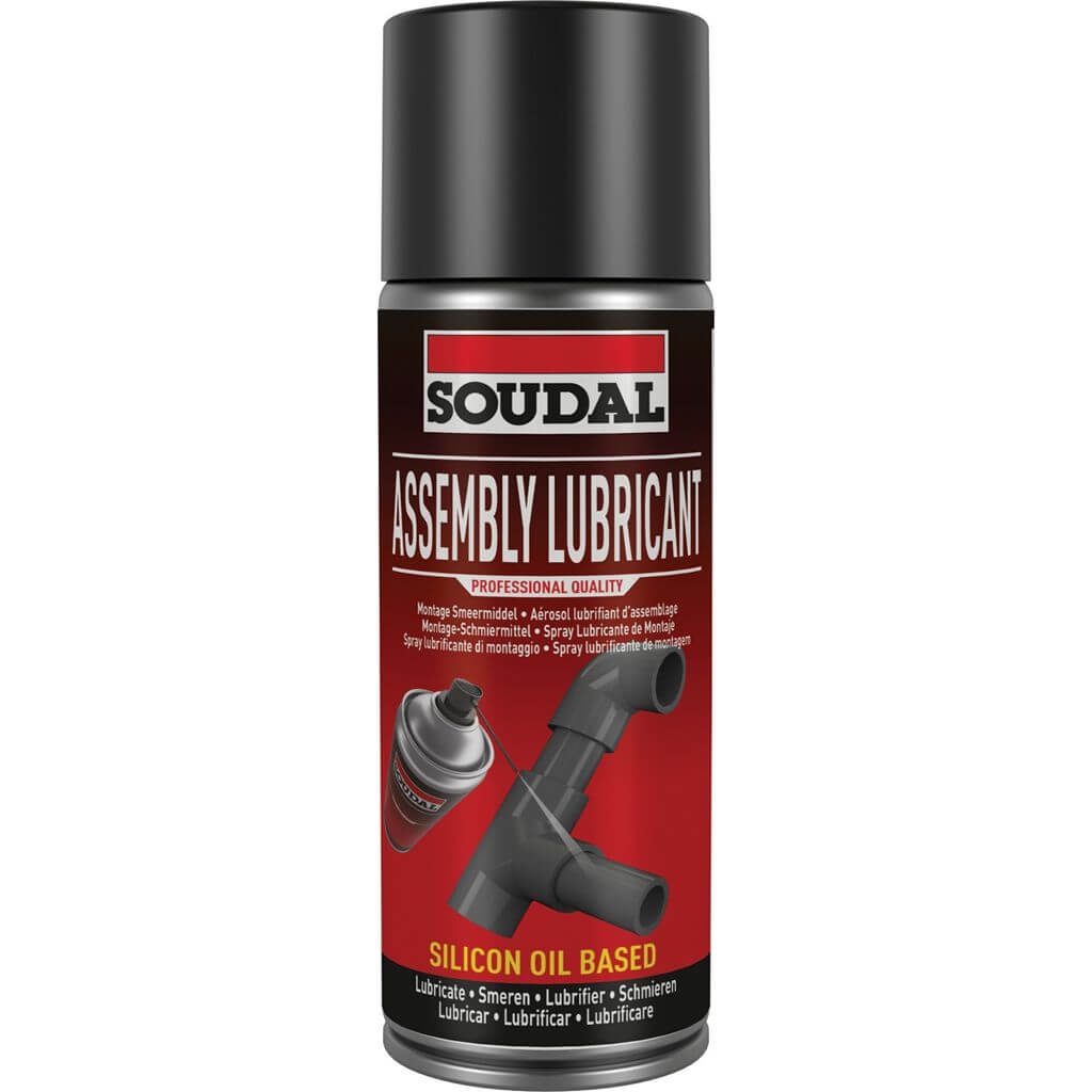 Soudal assembly lubricant spray, silicone-based, 400 ml