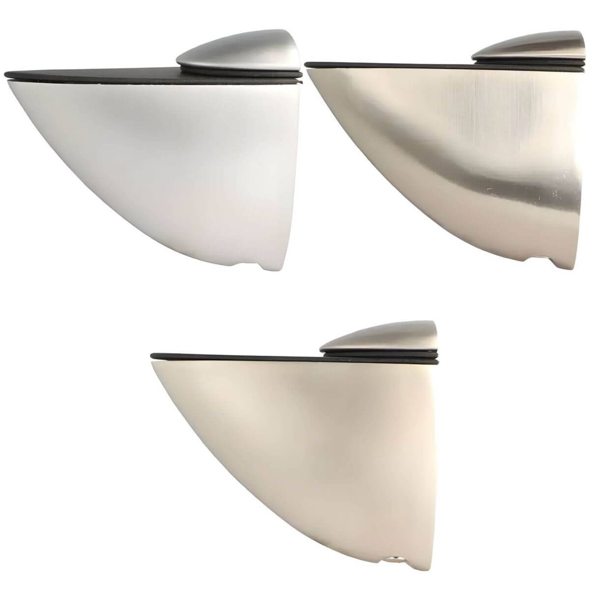 Siso Klemmtablarträger PELIKAN für Glas- & Holztablare mit Tablardicke 4 - 19 mm