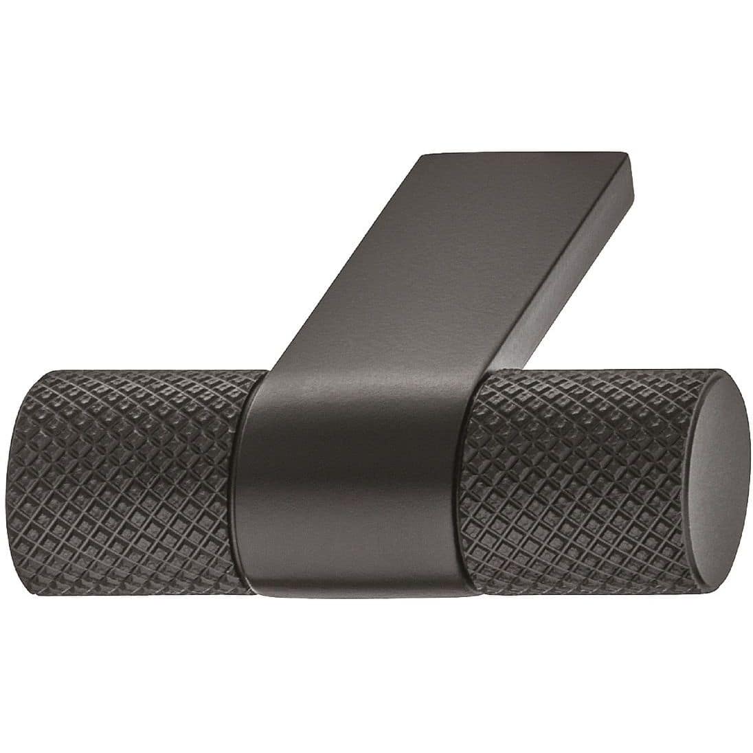 Häfele Möbelknopf H2515 aus Metall, Schwarz matt 44 x 39 mm