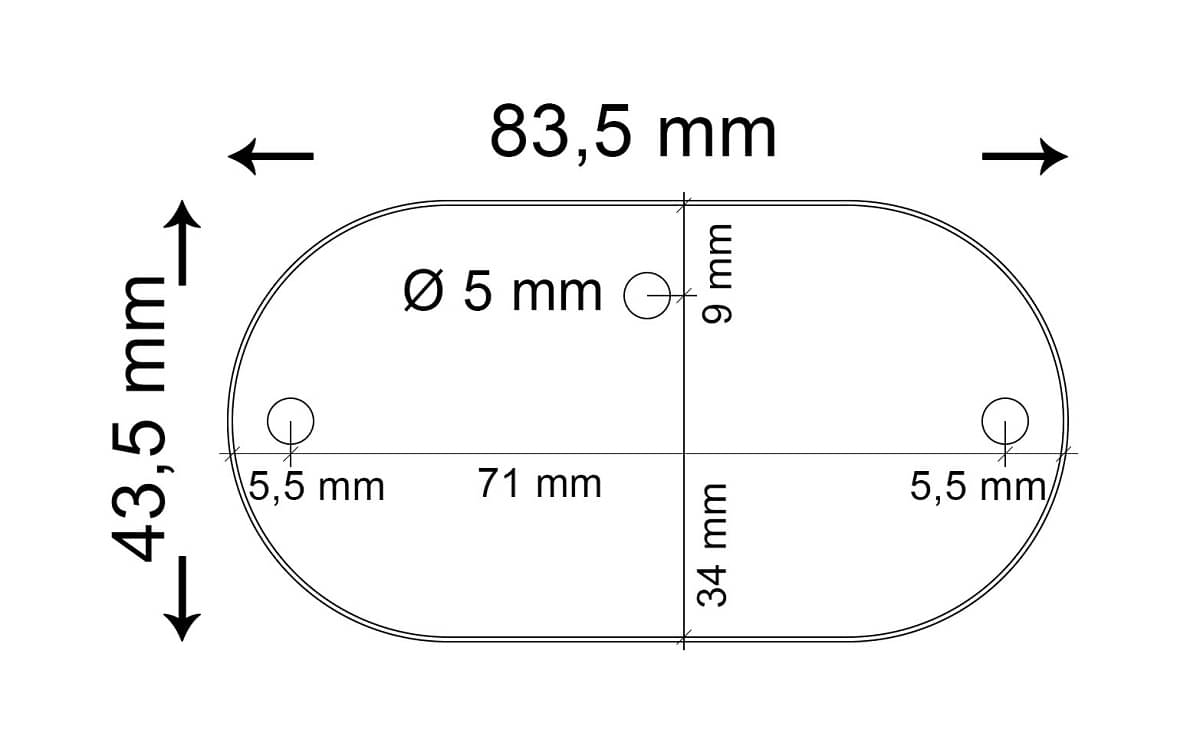 Handtuchhalter TOWEL Handtuch-Auszug chrom poliert Länge 325 mm
