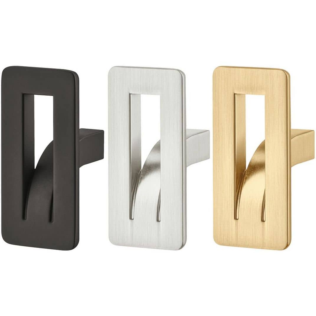 Häfele Möbelknopf H2355 aus Metall, 52 x 31 mm