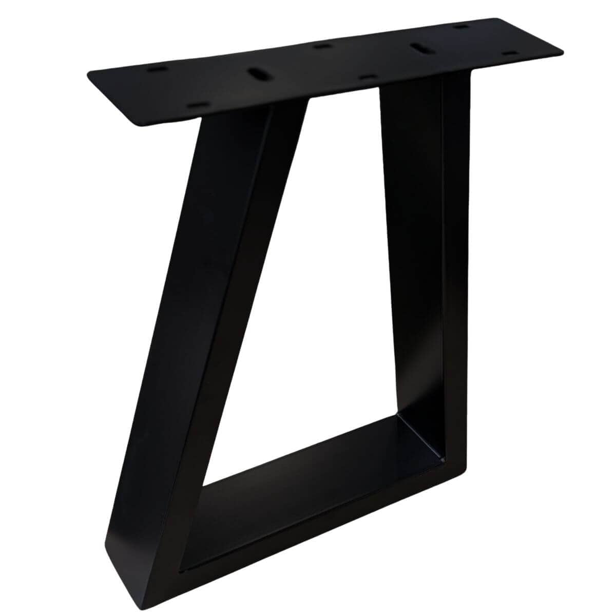 Gedotec Patin de banc FERRO-T en acier noir, 400 x 320 mm
