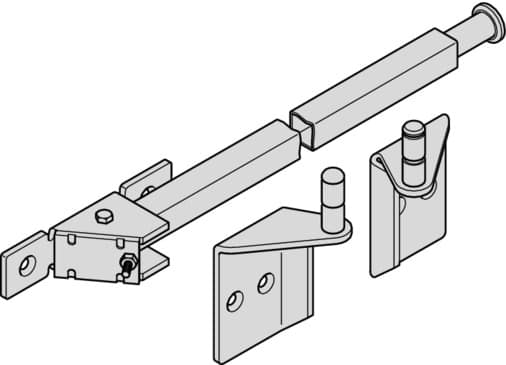 Régulateur de fermeture Dorma Häfele, SR 390
