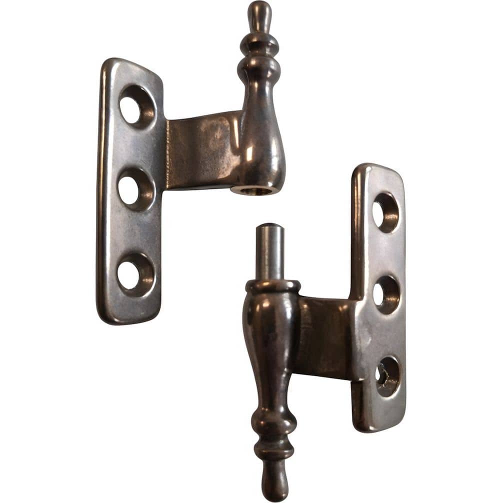 Gedotec Zierband BAROCK aus Messing mit Zierrolle, gefälzt Bronze rechts
