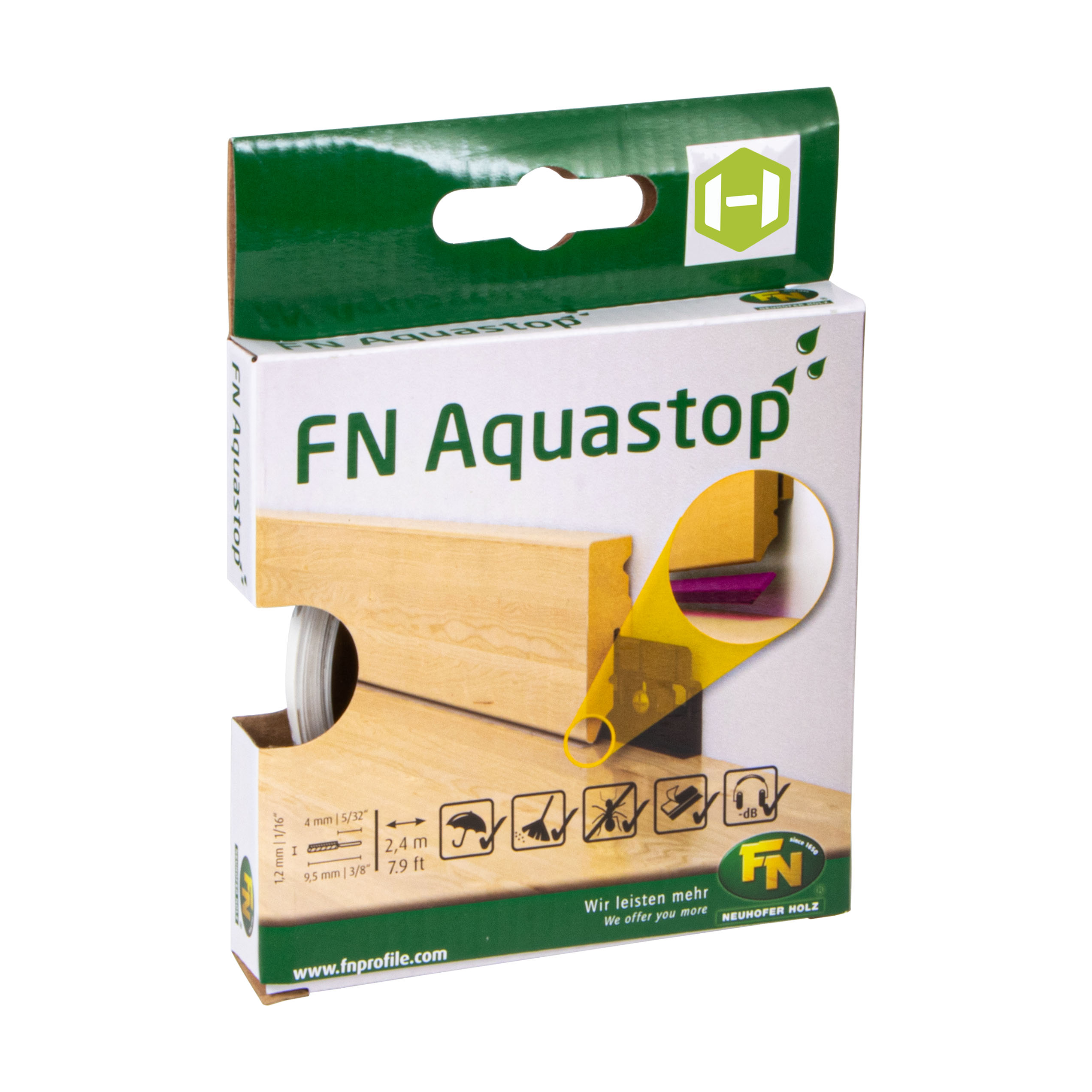 Aquastop Dichtlippe transparent