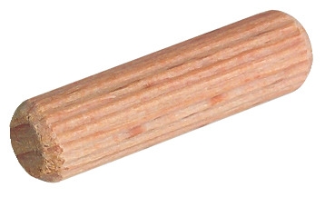 Häfele 25 Stück Holzdübel Buche Korpusverbinder, 5x25 mm