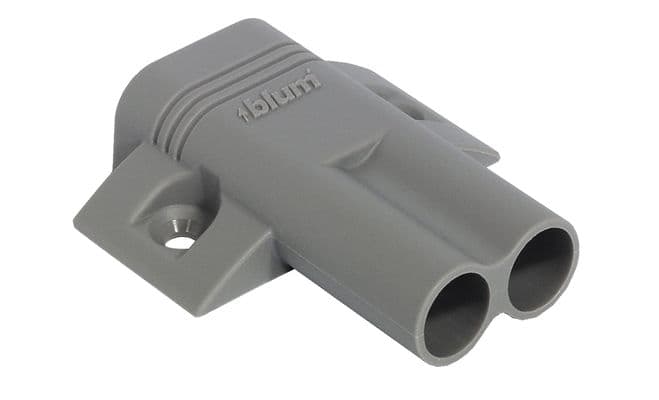 Blum Kreuz-Doppeladapterplatte für Türdämpfer Blumotion