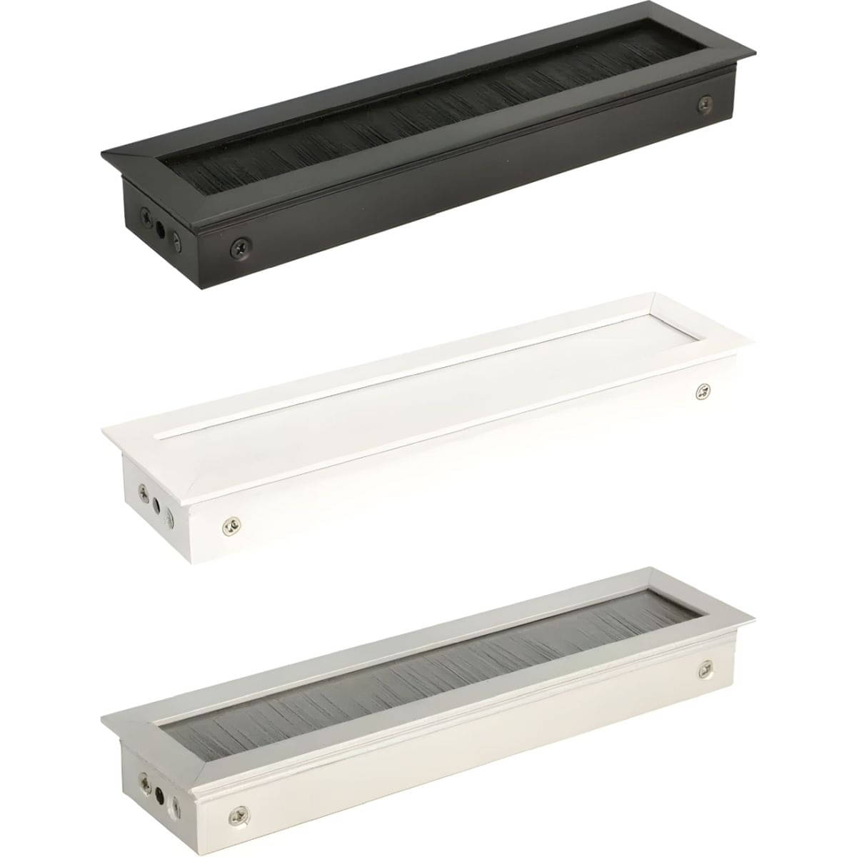 Siso kabeldoorvoer LIMBO van aluminium, Ø 181 x 46 mm