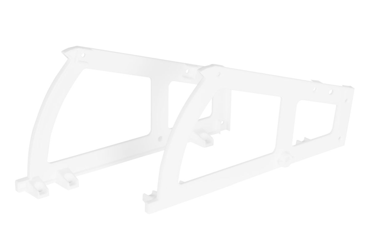 Häfele plastic tilt fitting for shoe cabinets with 1, 2 or 3 compartments