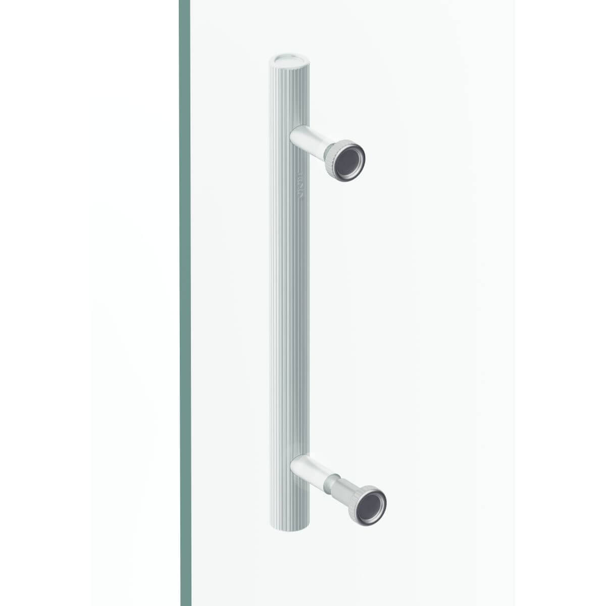 Viefe Duschtürknopf-Set BOTO aus Aluminium, Ø 18 mm