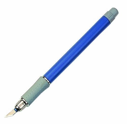 KDS Design Cuttermesser D-12 Grafikermesser Handmesser Japanmesser blau