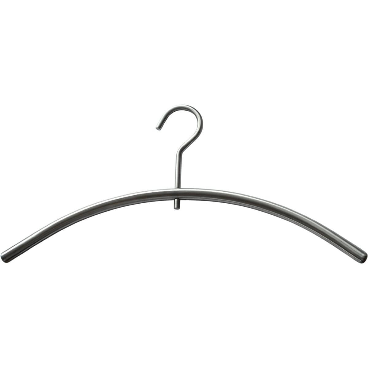 Gedotec Kleiderbügel ROBIN aus Edelstahl, drehbar 217 x 445 mm Ø 15 mm