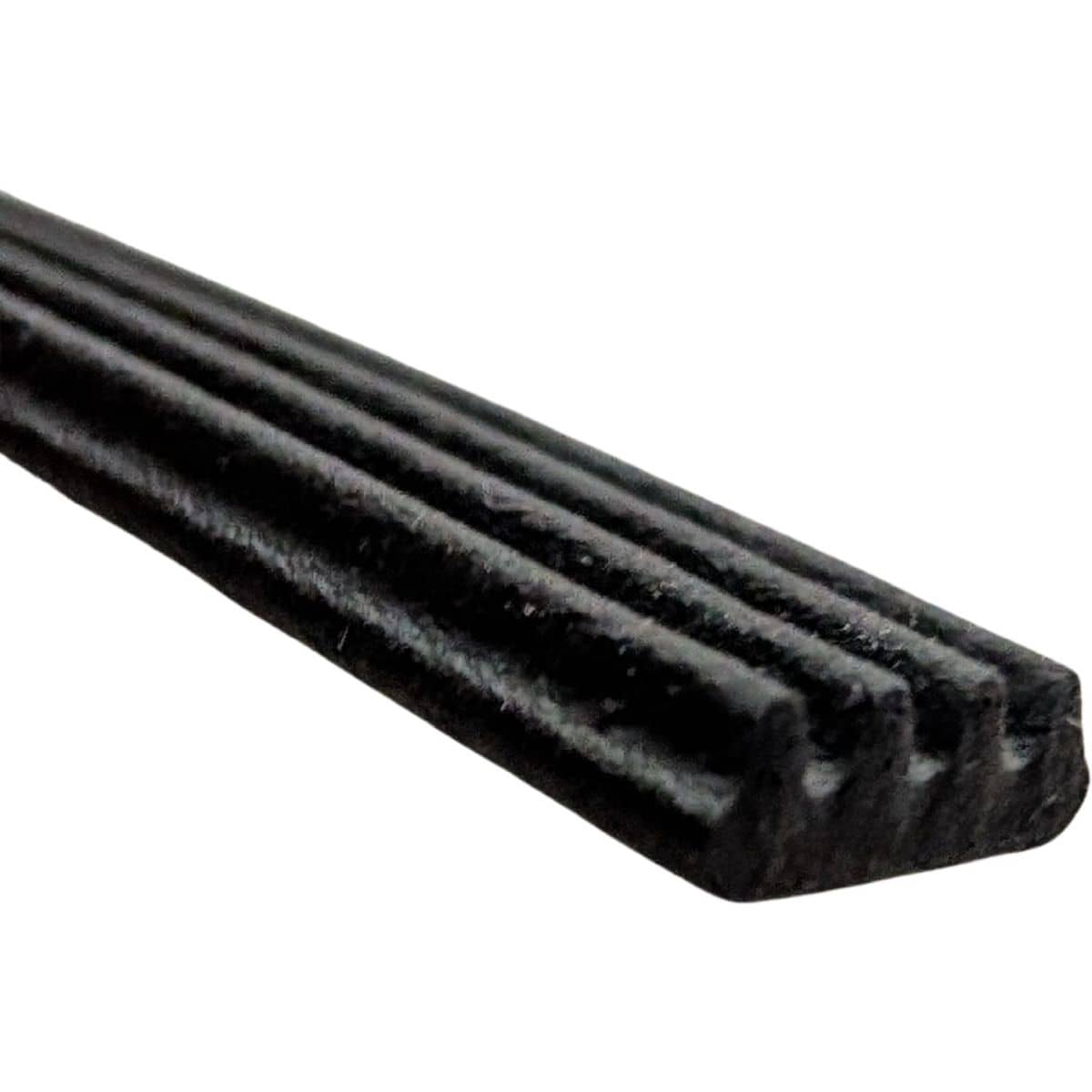 Ellen Dichtungsband ELLENFLEX aus Gummi selbstklebend für Türen und Fenster 7,5 Meter, schwarz 2 - 3 mm Spaltmaß