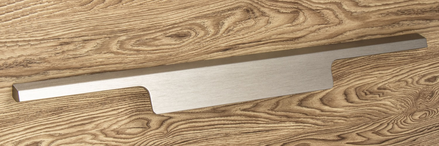 Griffleiste Aluminium Edelstahl gebürstet