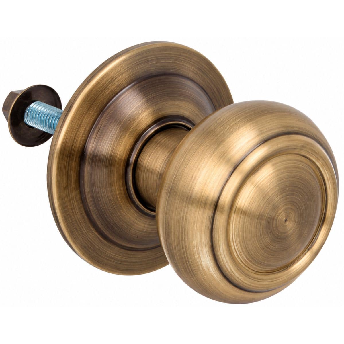Gedotec Türknauf GABRIEL aus Messing antik, Ø 70 mm