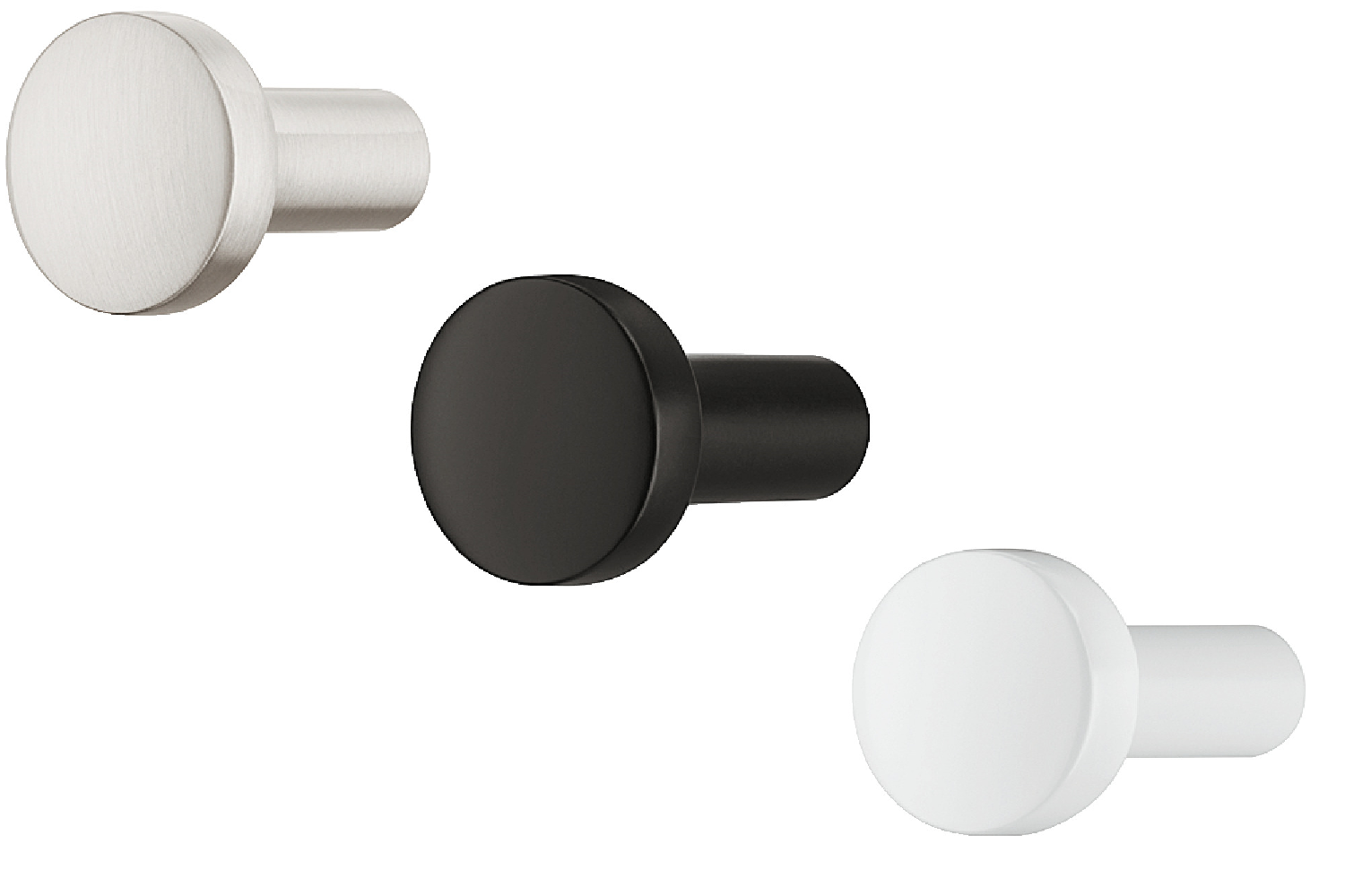 Häfele Furniture Knob H1340 Round Furniture Handle Ø 20 mm