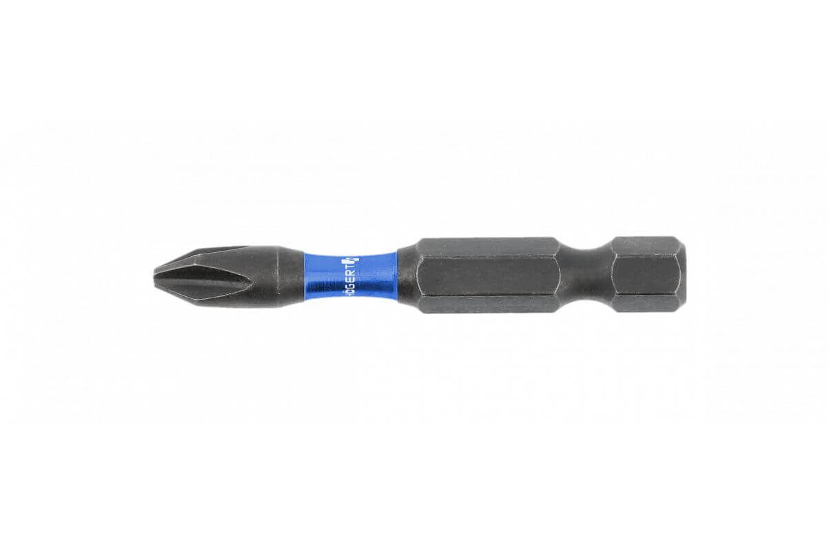 Högert impact screwdriver bits 50 mm cross-head PH, 2 pieces, PH0