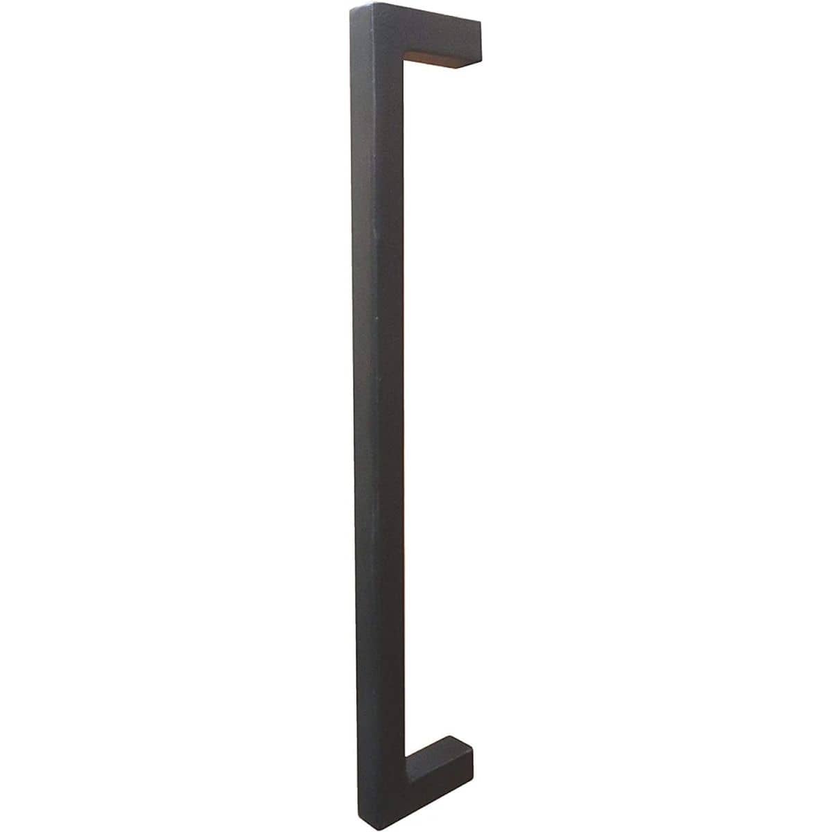 Galbusera Stoßgriff 1881 aus Schmiedeeisen, schwarz passiviert 500 - 1000 mm