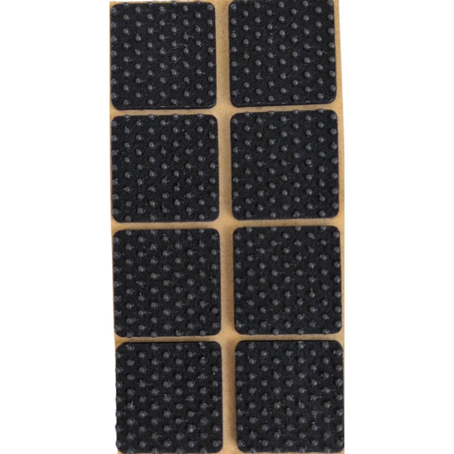 Folmag 8 Stk. Anti-Rutsch Filzgleiter Quadrat 38x38 mm Schwarz