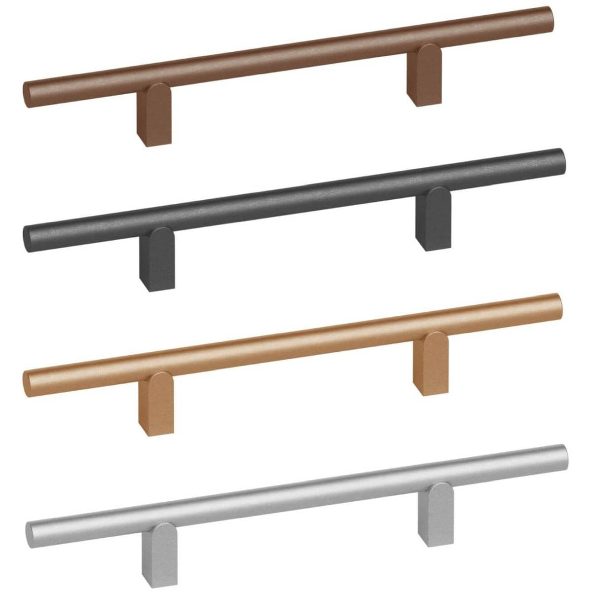 Viefe Möbelgriff KUMO aus Aluminium, BA 128 - 320 mm