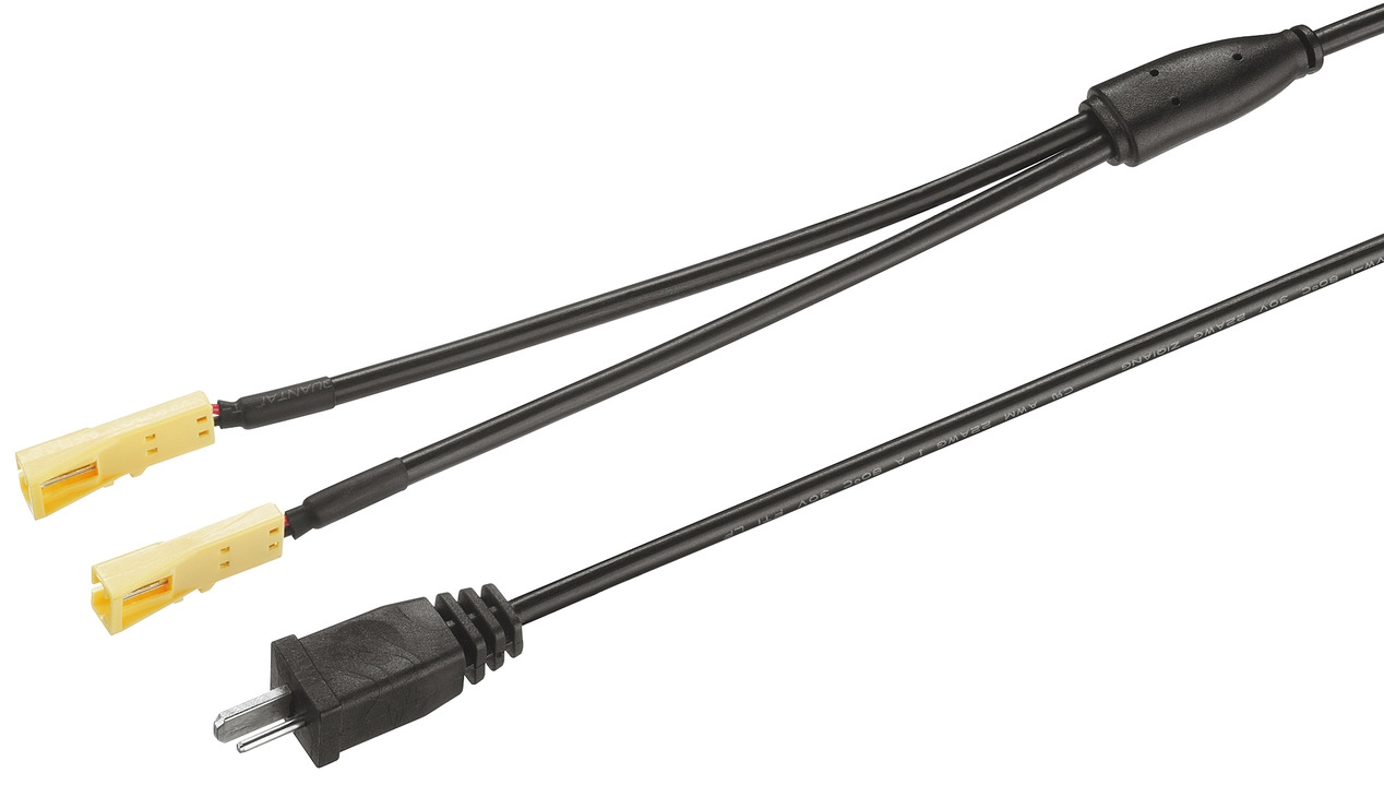 Häfele 12 V supply for Loox plug-in power supply, 2 connections