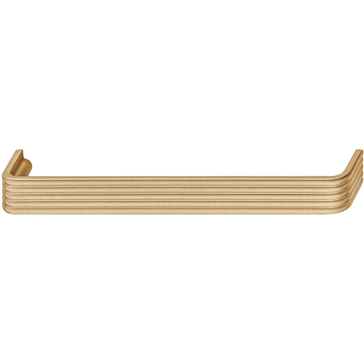 Häfele Möbelgriff H2345 aus Metall, Gold-Bronze BA 128 mm
