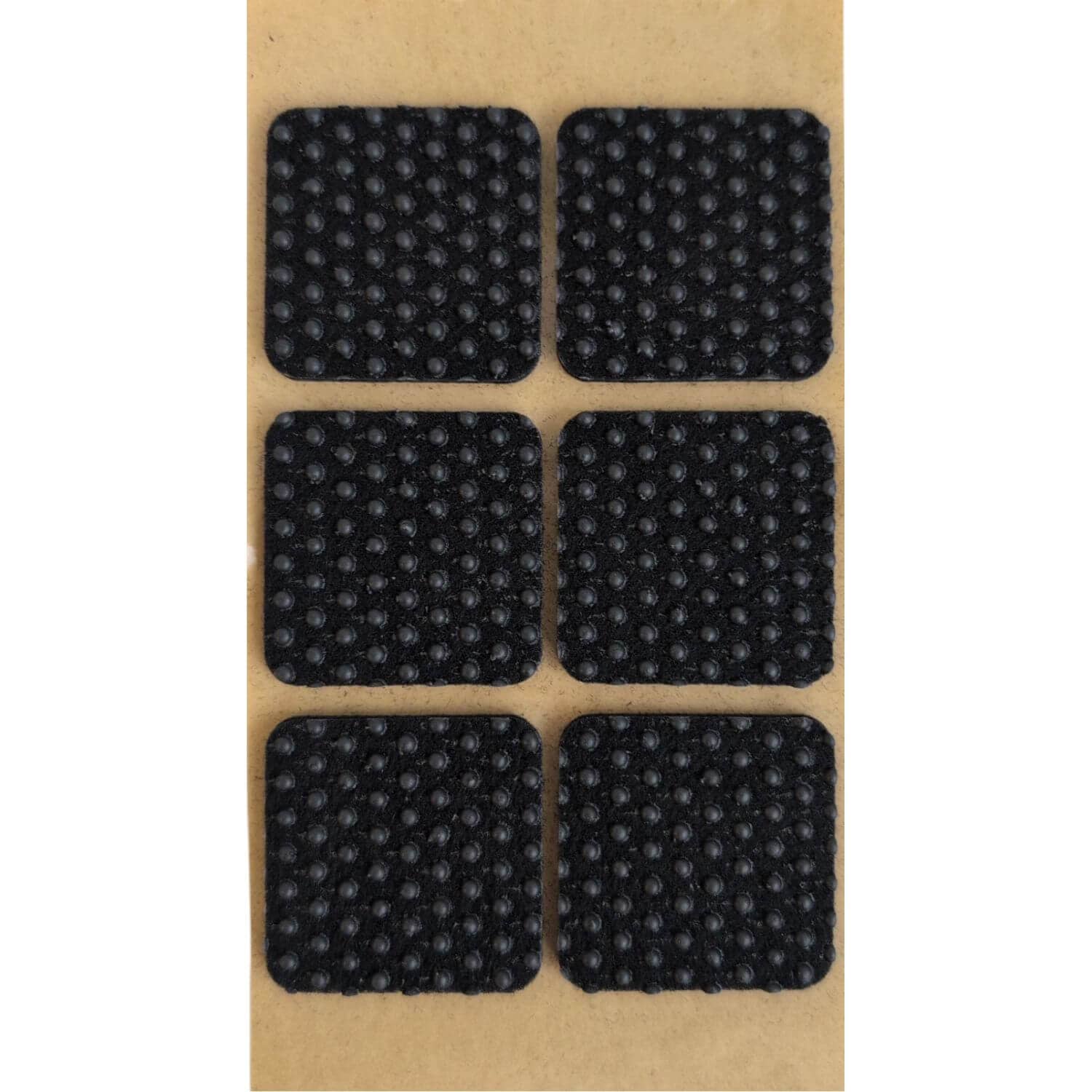 Folmag 6 Stk. Anti-Rutsch Filzgleiter Quadrat 40x40 mm Schwarz