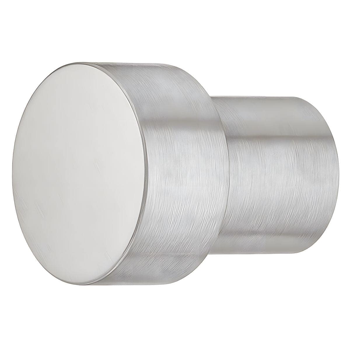 Häfele Möbelknopf H2037 Schrankknopf Edelstahl gebürstet, 20 x 30 mm