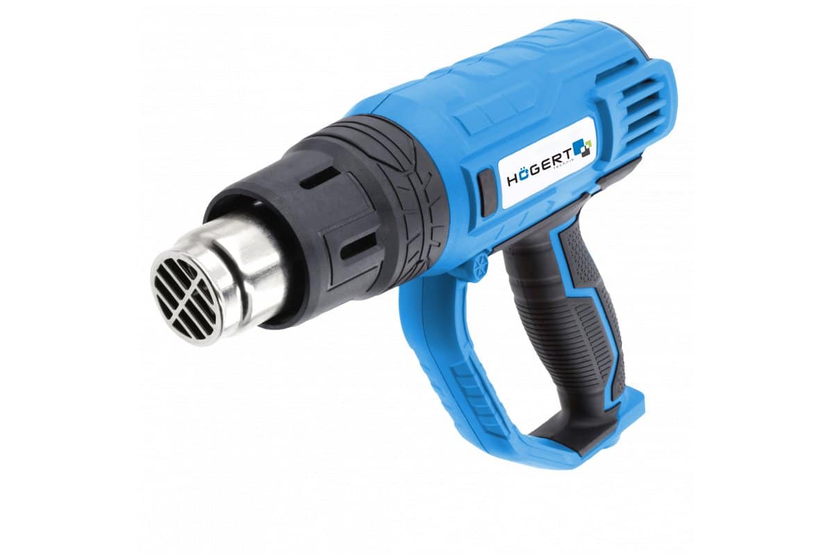 Högert Technik Högert Heißluftpistole Mit Zweistufiger Luftstrom/Temperaturregelung