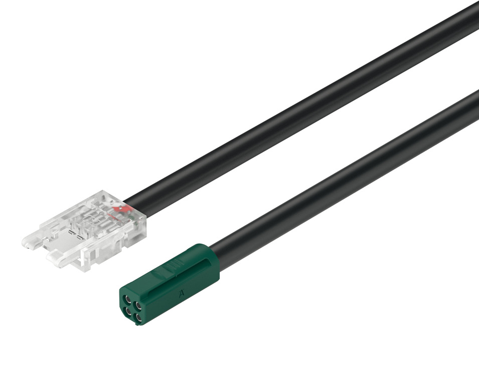 Cable de alimentación Häfele LOOX5 para tira LED 24V 10 mm RGB 2000 mm