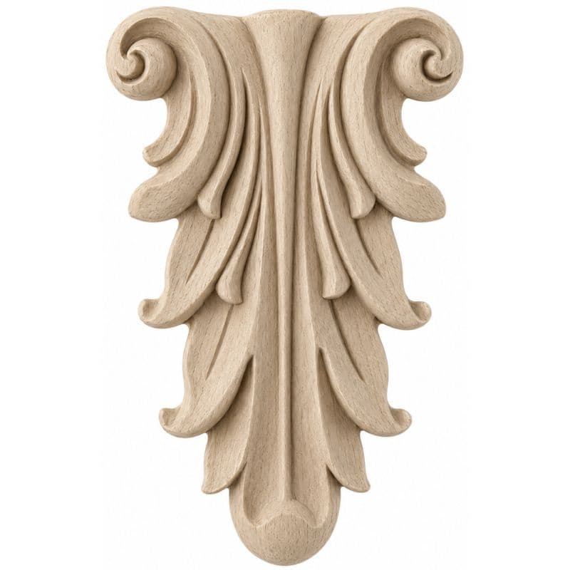 Gedotec Ornamente aus Holzpaste, Modell 866 Maße: 100 x 70 mm