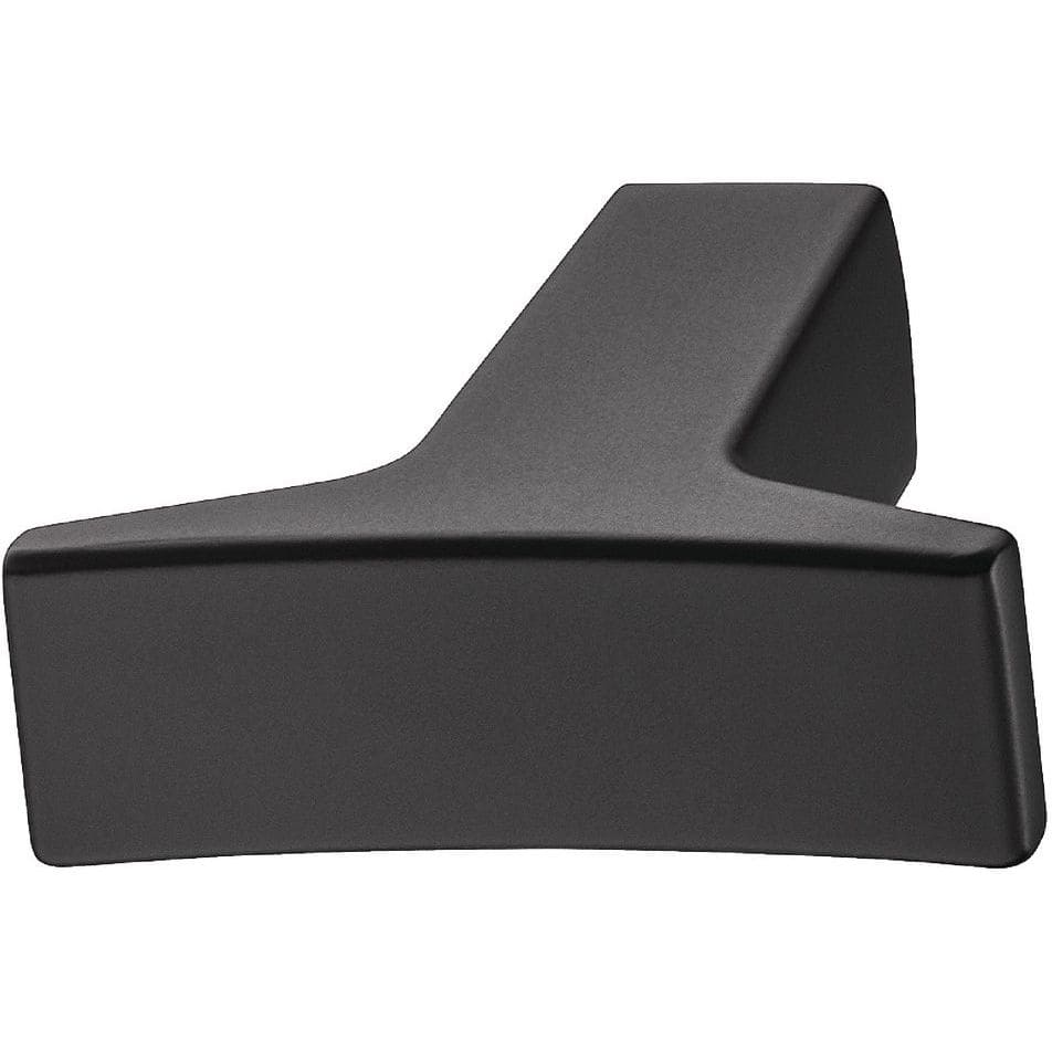 Häfele Möbelknopf H2545 aus Metall, Schwarz matt 40 x 31,5 mm