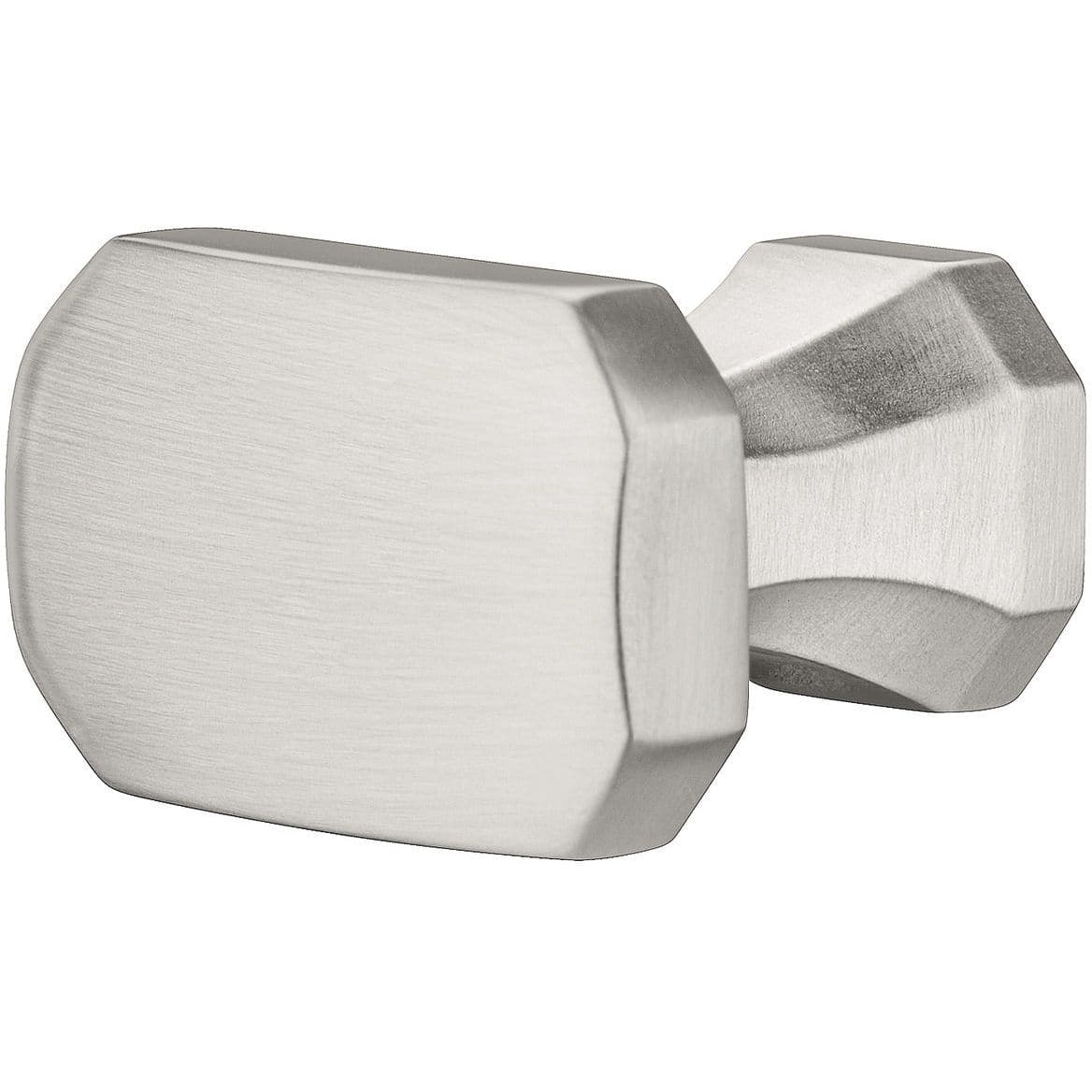 Häfele Möbelknopf H2185 aus Metall, Edelstahl-Optik 36 x 31 mm