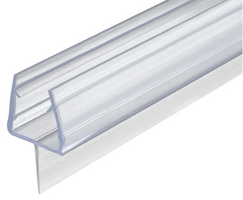 Aquasys glass door shower seal 8-10 mm floor seal plastic, 2000 mm