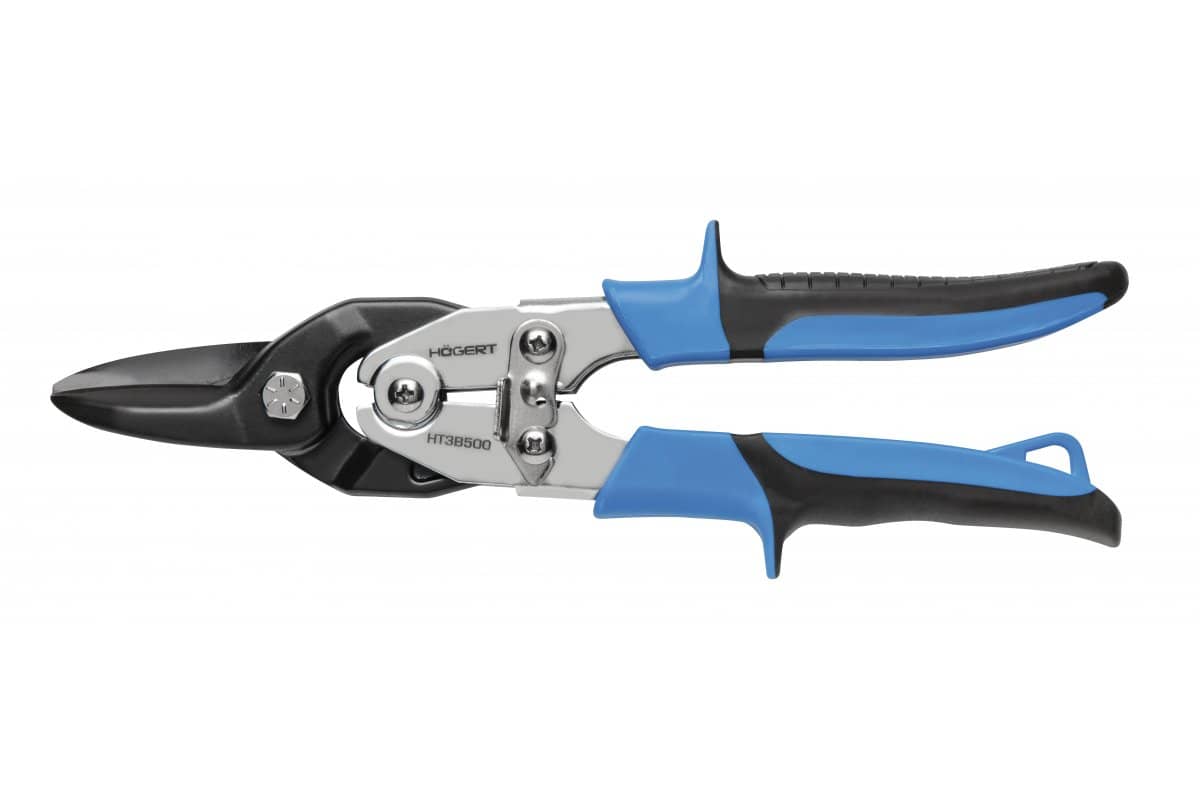 Högert Technik Högert Blechschere 250 Mm, Verschiedene Schnittmuster, Gerade