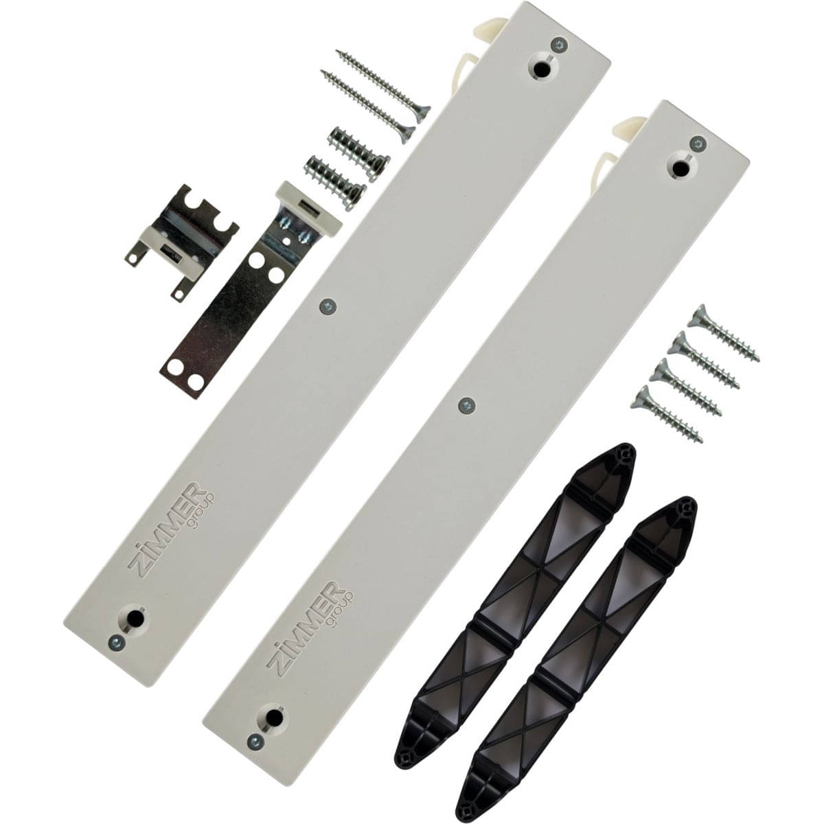 Zimmer Dämpfungssystem CHIUSO für Schiebetüren Komplett-Set 30 Kg